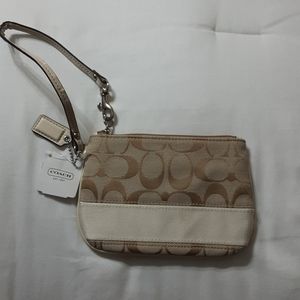 Small Coach wristlet
